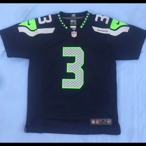 Seahawks Nike on the field Wilson jersey